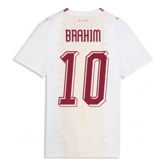 Billige Fotballdrakt Marokko Brahim Diaz #10 Replika Bortedrakt Dame VM 2026 Kortermet